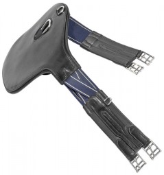 Ledersattelgurt mit Stollenschutz