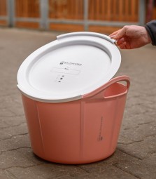 Flexischale 10 Liter mit Deckel