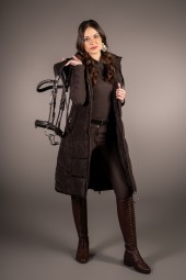 Long Weste braun AREZZO