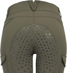 Reithose Cargo Gloria Silikon Highwaist